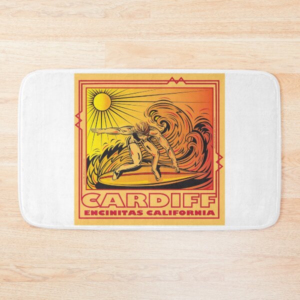 Item preview, CARDIFF BY THE SEA ENCINITAS CALIFORNIA SURFING designed and sold by Larry Butterworth.