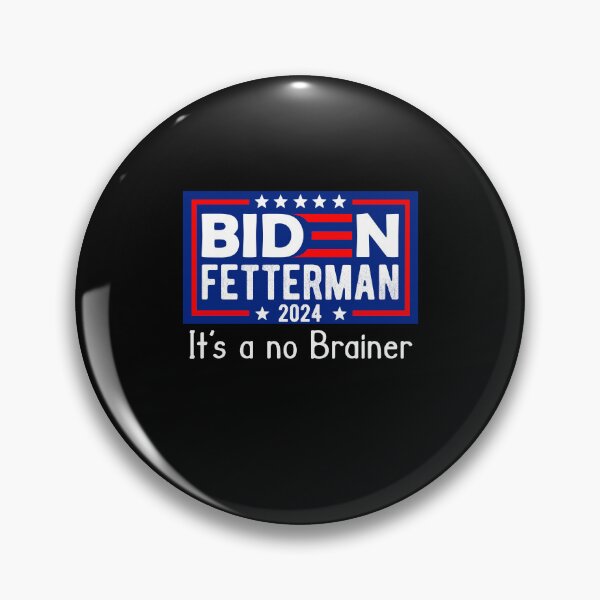 Item preview, Biden Fetterman 2024 It's a No Brainer, Joe Biden 2024 designed and sold by Davidbrg.