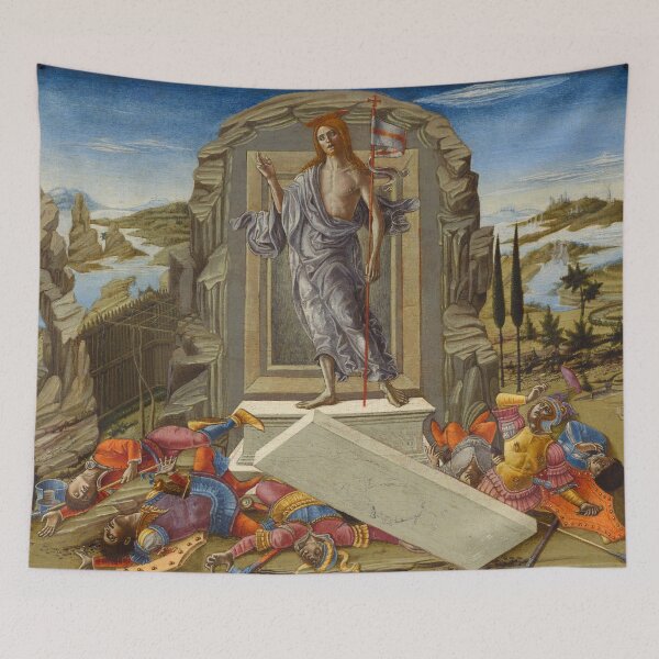 Item preview, The Resurrection | Benvenuto di Giovanni | 1491 Renaissance Gospel Biblical Art designed and sold by CJET.