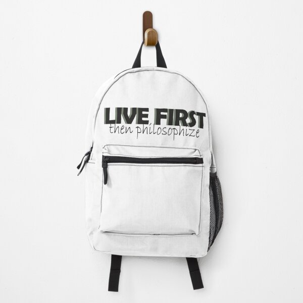 Item preview, Live First Then Philosophize designed and sold by SenaBektas.