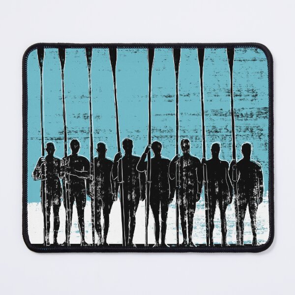 Item preview, Rowing Crew in Black and Blue designed and sold by Tam-Ara.
