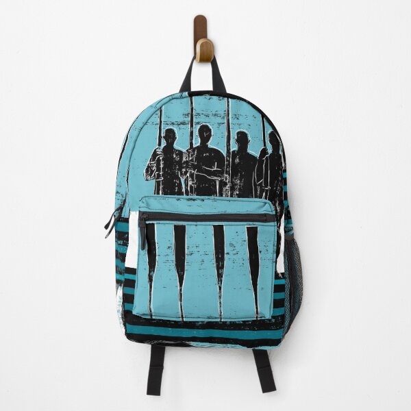 Item preview, Rowing Crew in Black and Blue designed and sold by Tam-Ara.
