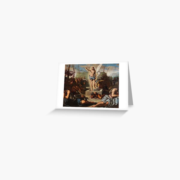 Item preview, The Resurrection of Christ | Jacopo Tintoretto | 1570 Renaissance Gospel Biblical Art designed and sold by CJET.