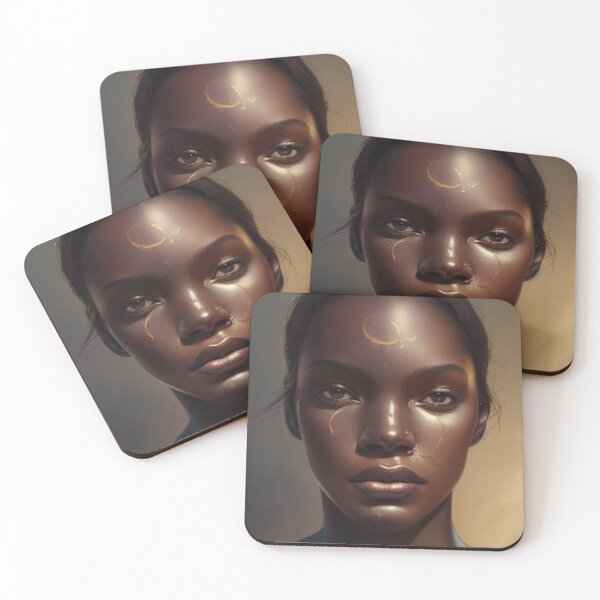 Item preview, Portrait of Beautiful Black Woman designed and sold by katiebca2.