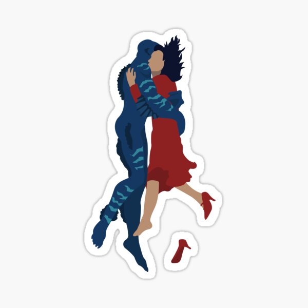 Love The Shape of Water Sticker