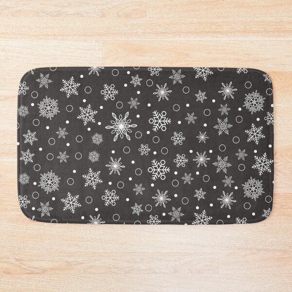 Item preview, White Christmas Stars Grey Background Merry Christmas Pattern designed and sold by PatternBestFan.