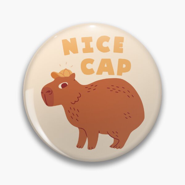 Item preview, Nice Cap Capybara designed and sold by obinsun.