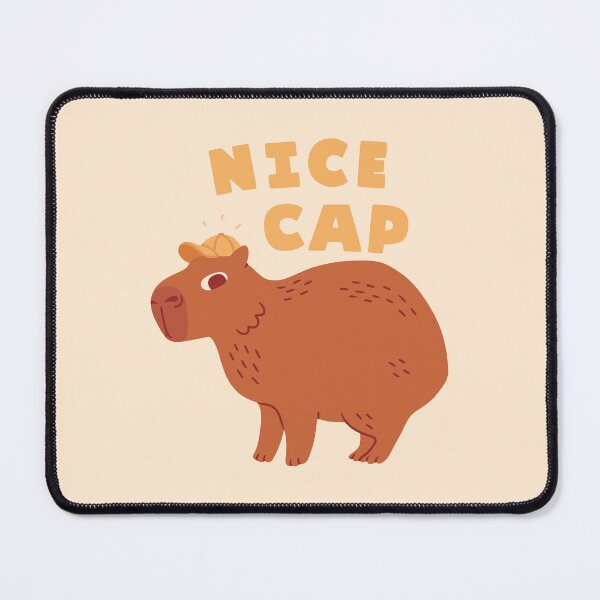 Item preview, Nice Cap Capybara designed and sold by obinsun.