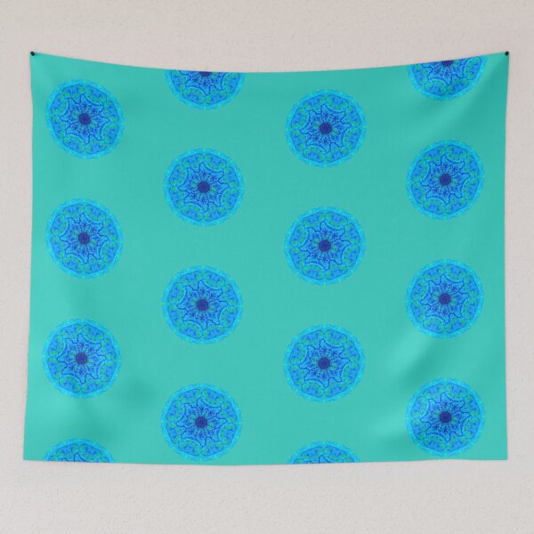 Item preview, Bee Bloom round 6 Sunrise nature flower pattern designed and sold by bryansteward.