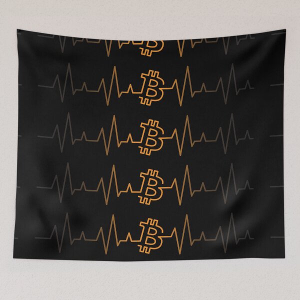 Artikelvorschau, Bitcoin Heartbeat – v2 entworfen und verkauft von ClothingnCrypto.