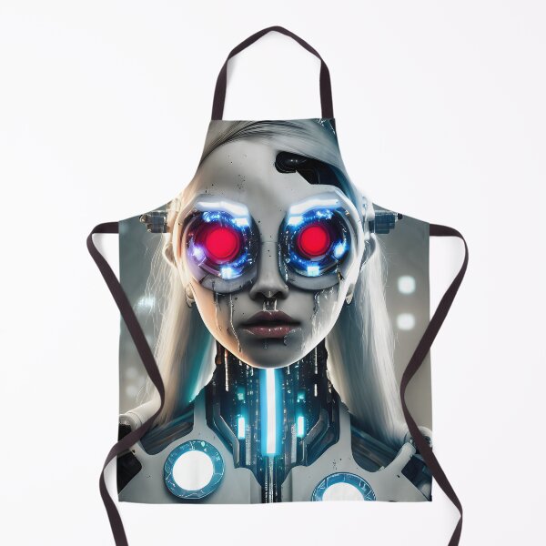 Aperçu de l'œuvre Japonais Cyberpunk Cyborg Girl - art numérique moderne créée et vendue par ai-mnesia.