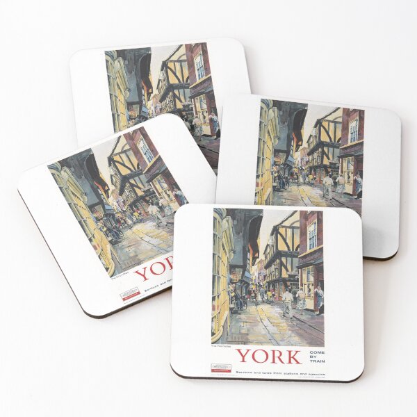 Item preview, The Shambles, York - BR,NR - Vintage Railway Travel Poster - 1962 designed and sold by BASlade93.