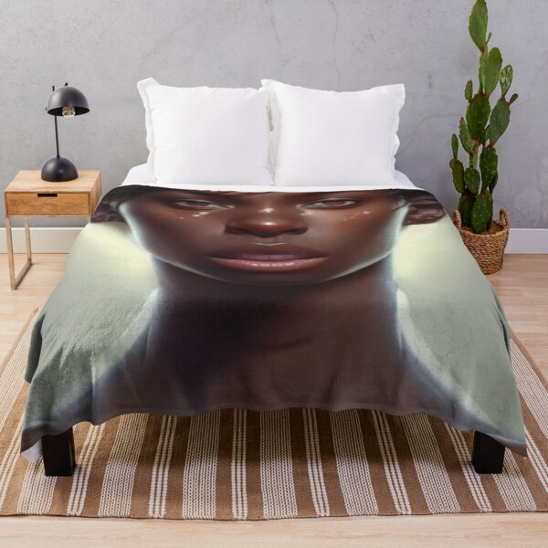 Item preview, Portrait of Stunning Black Woman designed and sold by katiebca2.