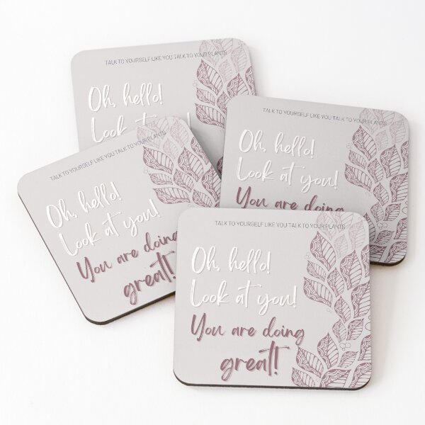 Item preview, Talk to yourself like you talk to your plants designed and sold by KatieCrommett.