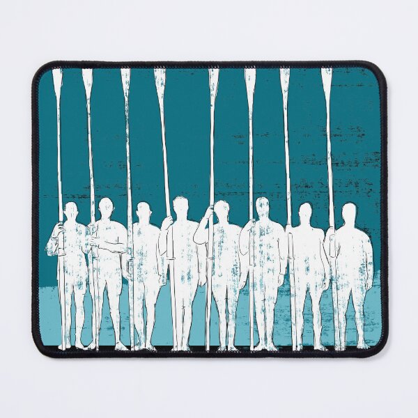 Item preview, Rowing Crew in White and Blue designed and sold by Tam-Ara.