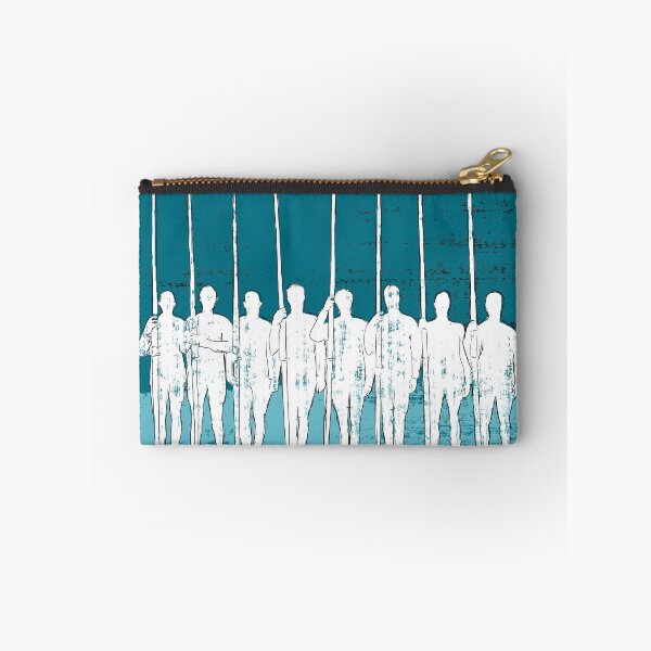 Item preview, Rowing Crew in White and Blue designed and sold by Tam-Ara.