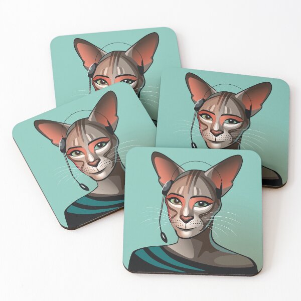 Item preview, cat woman hostess designed and sold by Dreamoire Pix.