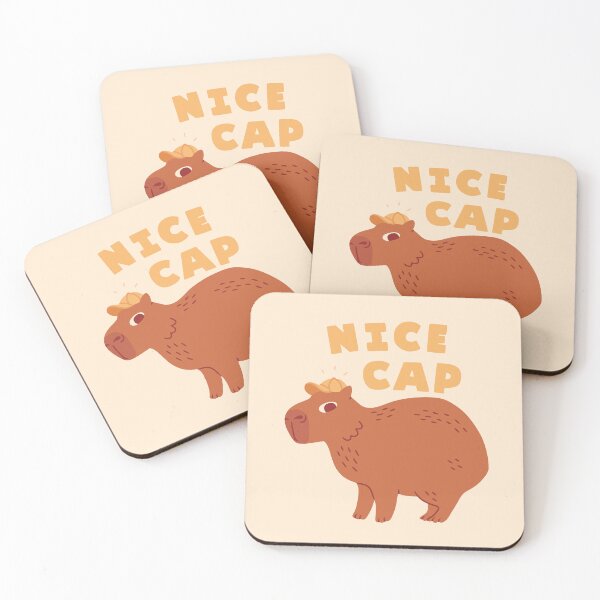 Item preview, Nice Cap Capybara designed and sold by obinsun.