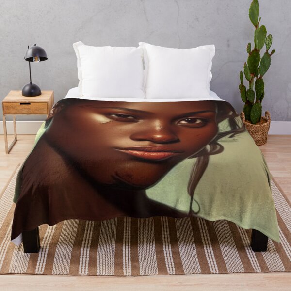 Item preview, Portrait of Pretty Black Woman designed and sold by katiebca2.
