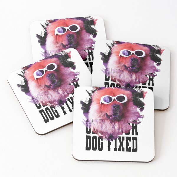 Item preview, get your dog fixed  funny dog lover designed and sold by diixtarshop.