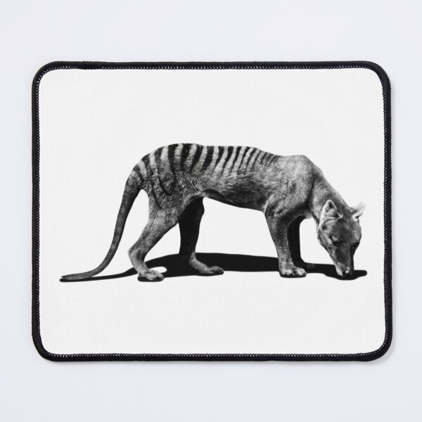 Item preview, thylacine. Marsupial wolf. tasmanian wolf extinct animal designed and sold by Tiendaplanista.