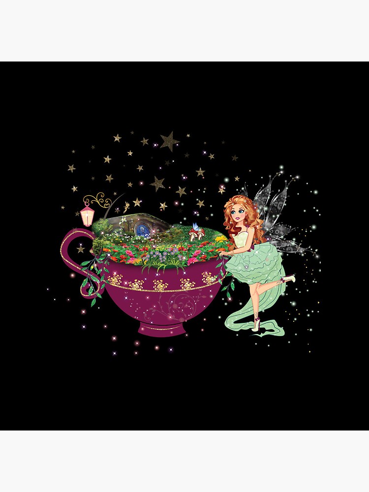 Thumbnail 3 of 3, Pin, Felicia's Magical Teacup Fairy Garden Collection designed and sold by TeelieTurner.