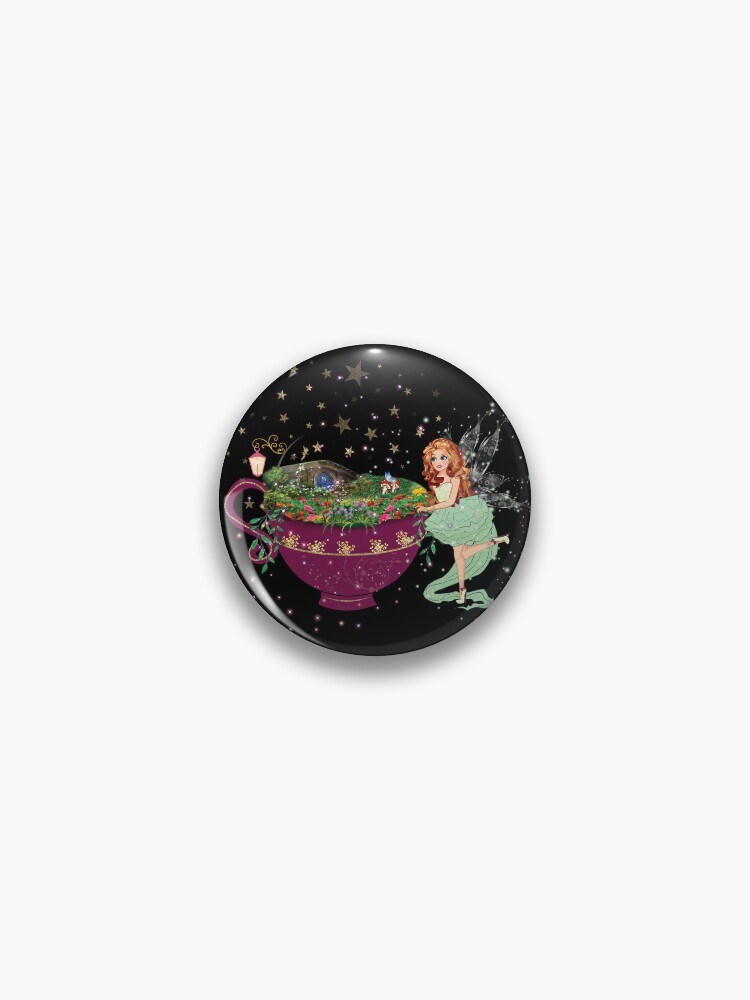 Thumbnail 1 of 3, Pin, Felicia's Magical Teacup Fairy Garden Collection designed and sold by TeelieTurner.