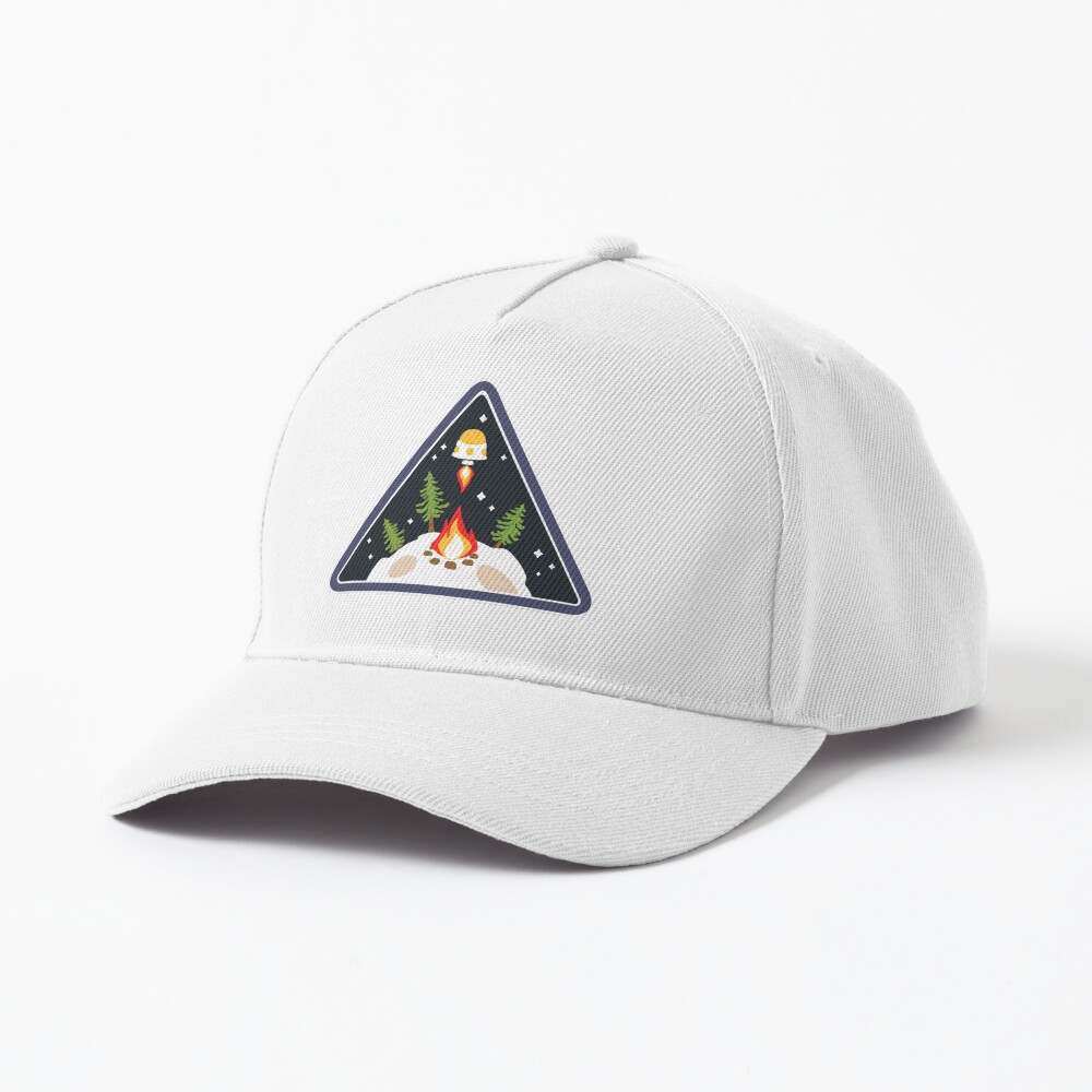 Outer Wilds Ventures Rapper Kids' Baseball Cap, Black