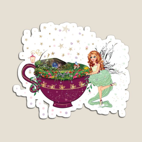 Item preview, Felicia's Magical Teacup Fairy Garden Collection designed and sold by TeelieTurner.