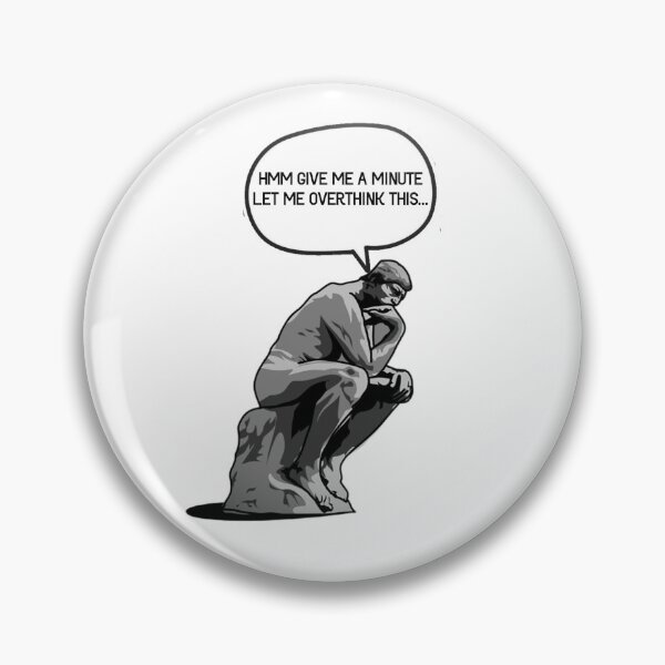 Item preview, Overthinker designed and sold by SuaveDesigner.