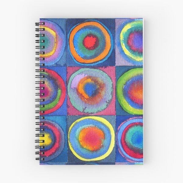 Item preview, Circles - abstract watercolour by Francesca Whetnall designed and sold by Cecca-Designs.