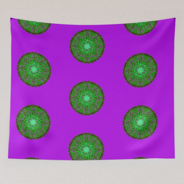 Item preview, Bee Bloom round 3 Sunrise nature flower pattern designed and sold by bryansteward.