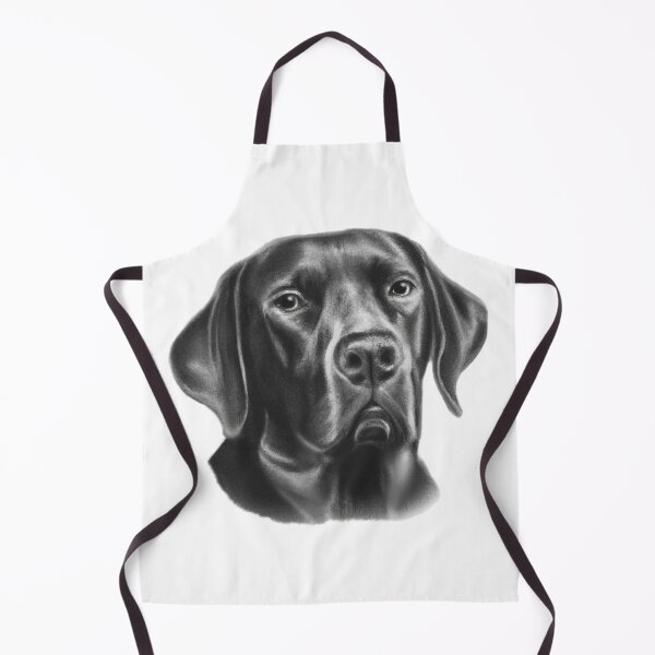 Item preview, Black Labrador Drawing | Beautiful Dog Art designed and sold by Portraits of Dogs.