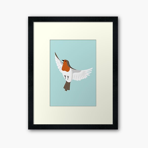 Aperçu de l'œuvre Motif Robin européen créée et vendue par cook-creative.
