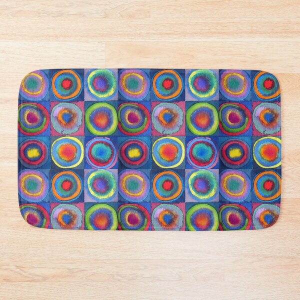 Item preview, Circles - abstract watercolour by Francesca Whetnall designed and sold by Cecca-Designs.