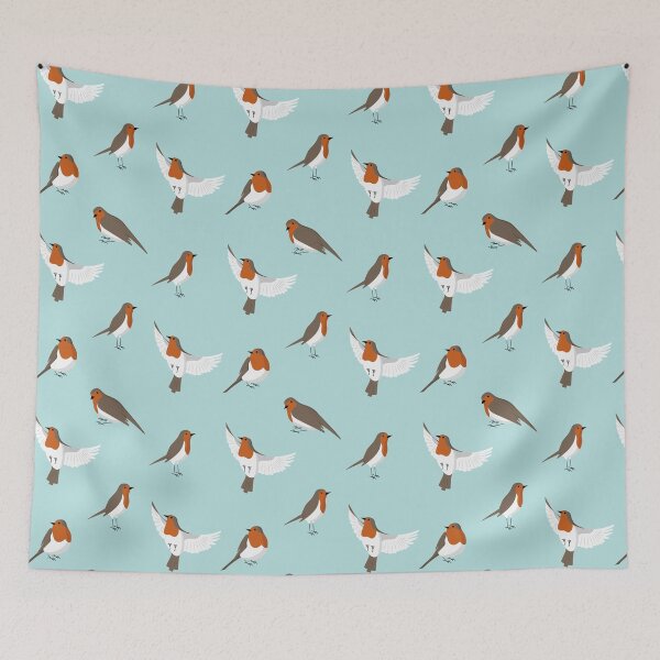Item preview, European Robin Pattern designed and sold by cook-creative.