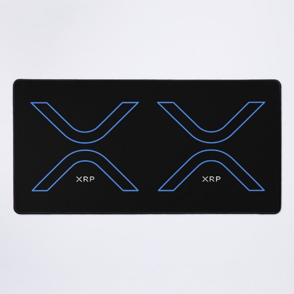 Item preview, XRP Ripple Cryptocurrency Logo Blue Contour designed and sold by ClothingnCrypto.