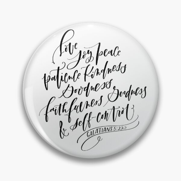 Item preview, The Fruit of the Spirit - Hand Lettered Christian Quote designed and sold by Adonna Deibel.