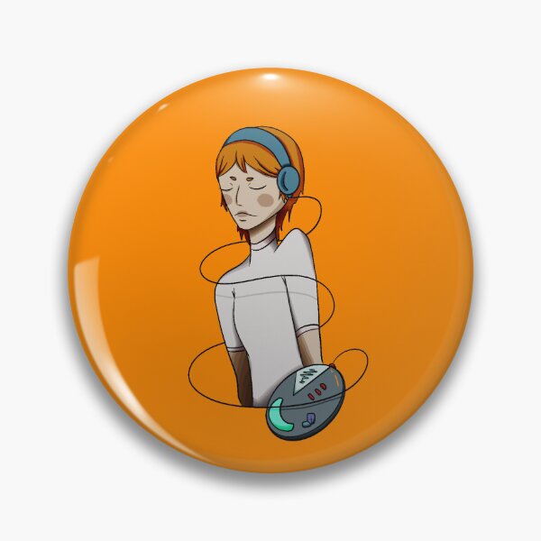 Item preview, Redhead girl with discman designed and sold by weroszcz.