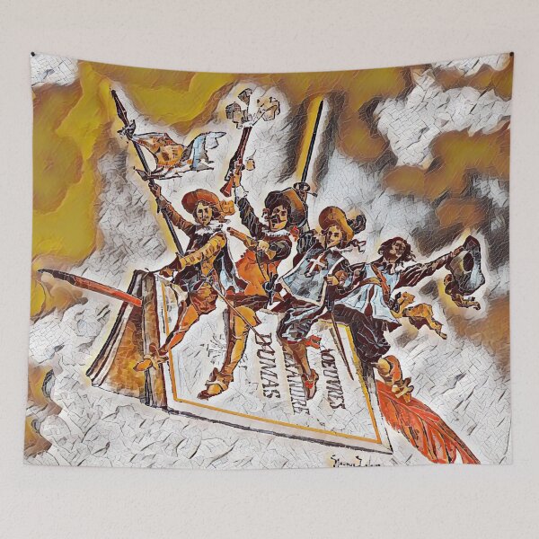 Item preview, The Three Musketeers -- Flying Book -- Mosaïque designed and sold by deusrex007.