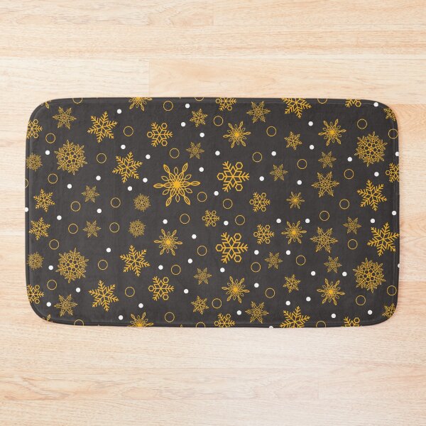 Item preview, Gold Christmas Stars Grey Background Merry Christmas Pattern designed and sold by PatternBestFan.