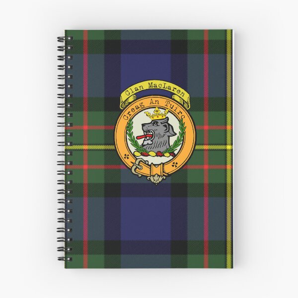 Item preview, MacLaren Scottish Tartan and Crest designed and sold by BagTown Clans.