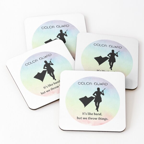Item preview, Color Guard: It's Like Band But We Throw Things designed and sold by TheListForThat.