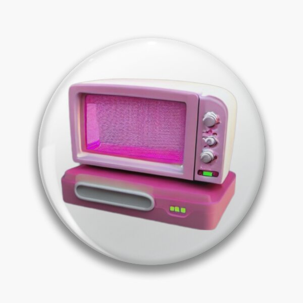 Item preview, Pink Future - Retro 90s Computer Microwave designed and sold by UncleLanny.