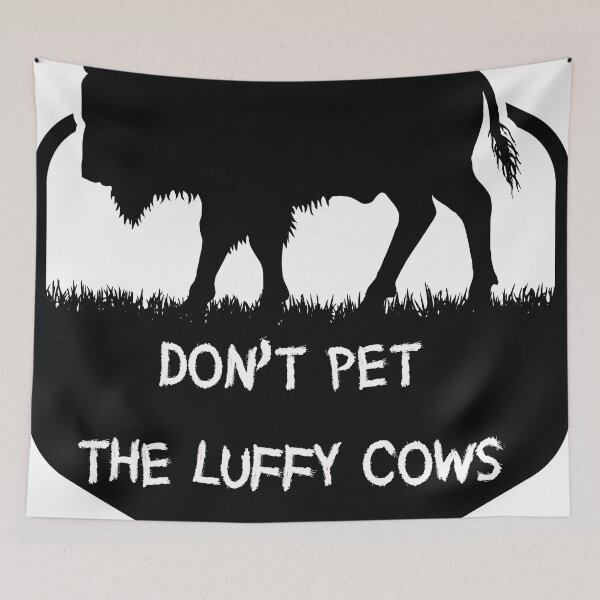 Item preview, Don't Pet The Fluffy Cows designed and sold by shop-dk.