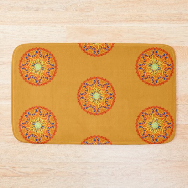 Item preview,  Bee Bloom round 1 Sunrise nature flower pattern designed and sold by bryansteward.