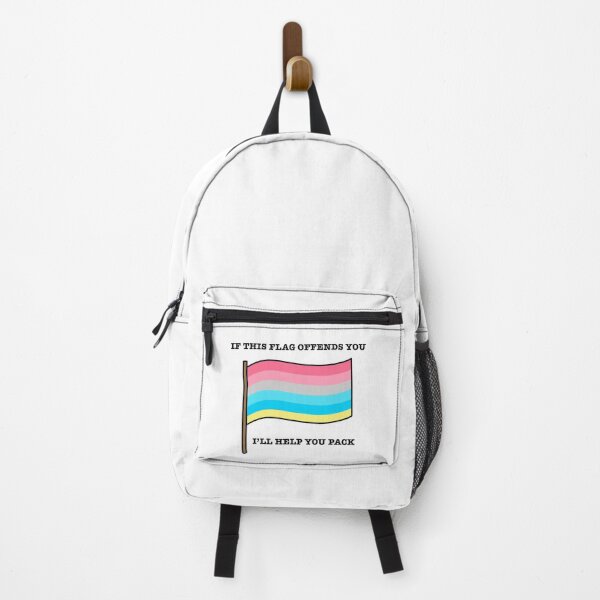Item preview, Genderflux If This Flag Offends You Parody designed and sold by CJ Vanderbeek.