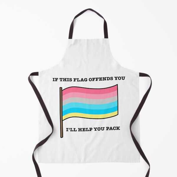 Item preview, Genderflux If This Flag Offends You Parody designed and sold by CJ Vanderbeek.