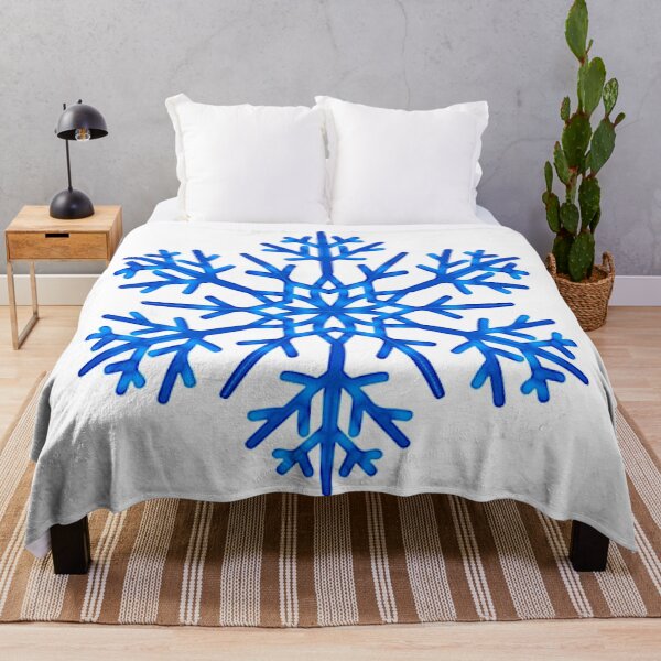 Item preview, Blue Winter Holidays Snowflake  designed and sold by Mark Jesus-Allen.