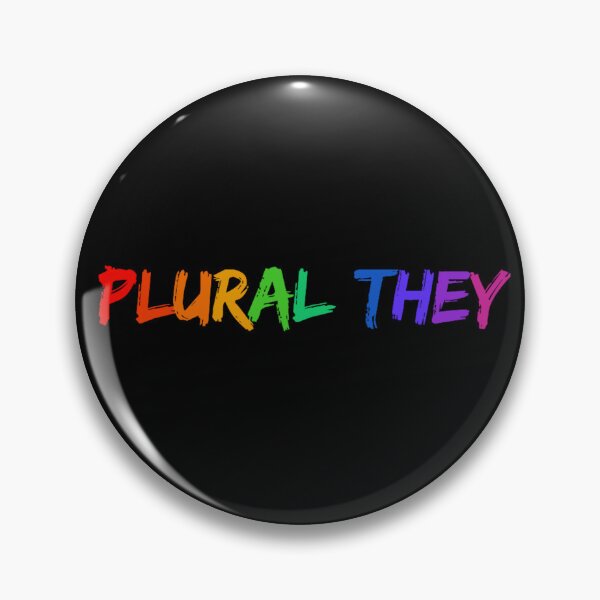 Item preview, Vivid Rainbow Plural They (Painted Horizontal) designed and sold by Collective Tey.